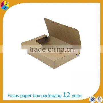 Kraft paper box how to package t shirts for shipping