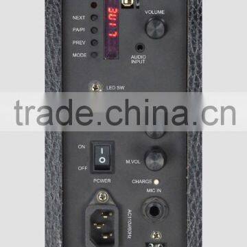 8inch Promotion Portable Trolley Speakers With Bluetooth ,wireless MIC ,USB/SD/FM/Remote photo-4