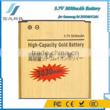 3.7V 3030mAh Gold Battery for Samsung S4 ZOOM C101