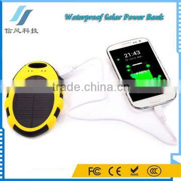 5000mAh Solar Power Bank Waterproof for IPhone for IPad for Android Phone photo-2