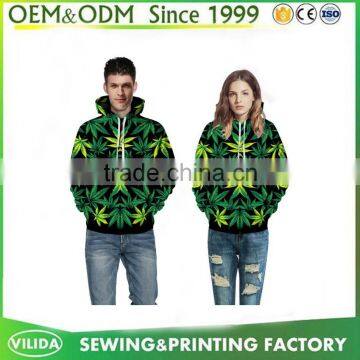 2016 Custom Sublimation Printed Fleece Couple Hoodies and Sweatshirts photo-4