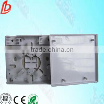 2 ports FTTH fiber optic terminal box,2 core indoor optic terminal box