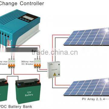 < Must Solar> HOT! CE ISO Approved 20A 12V/24V LCD/LED High Efficiency MPPT Solar Charge Controller Three Colors for Choice photo-4