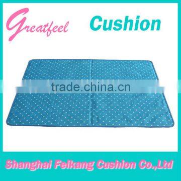 bed cooling cushion -dot blue 60*90 ice cooling seat cushion