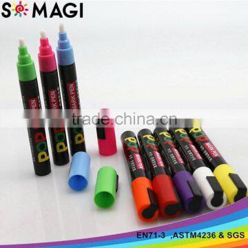 8 Vivid Colors Rain Resistant Marker With Custom Logo photo-6