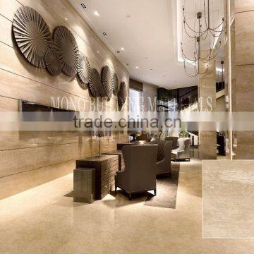 foshan beige tile porcelain travertine look tile flooring