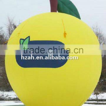 Giant Inflatable Yellow Apple Model/ Inflatable Giant Artificial Fruit