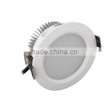 2015 High Quality 9w 3 inch ic-f rated led downlight round led ceiling downlight contractor downlights