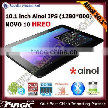 Ainol first android 4.1 tablet 10" - Ainol Novo 7 Hero