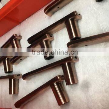 Electroplating Hardware Part Metal Door Lock handle OEM