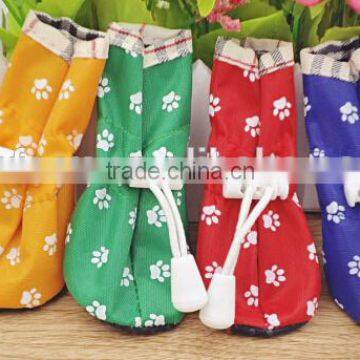 Fashion Waterproof Pet Dog Shoes/dog Rain Shoes photo-6