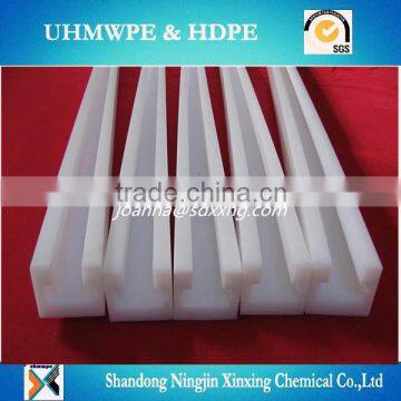 Conveyor Polyethylene UHMWPE wear-resistant slide way/strips flat chain guide