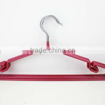 Metal PVC clothes hanger (5pcs)