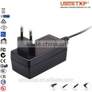 AC 100v-240v 12v 1.25a ac dc power adapter for cctv camera with kc certification