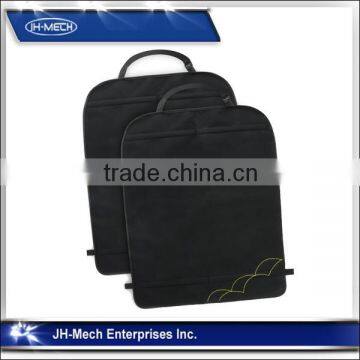 Black Car Minivan SUV Back Seat Protector Cover Kick Mats
