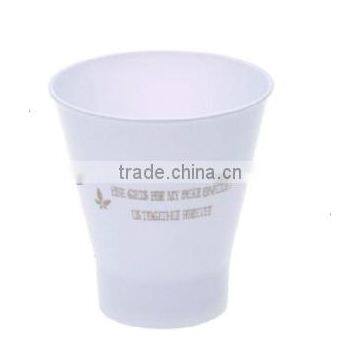 CH63-7075 Ivory white cup disposable food container cups plastic mousse cup box dessert cup box dessert cup