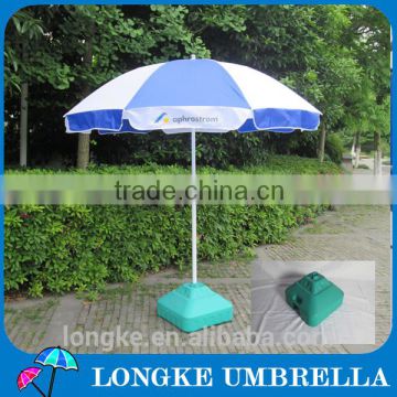 2016 year good quality wholesales parasol with plastic base