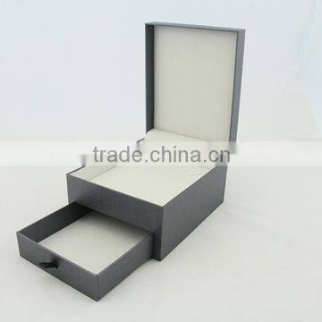 Luxury storage box with drawer for jewelry packaging / custom jewelry box