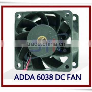 AD 6038 ADDA 12V/24V/48V DC Cooling FAN 60x60x25mm