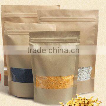 Waterproof high resistance material kraft paper packing bag