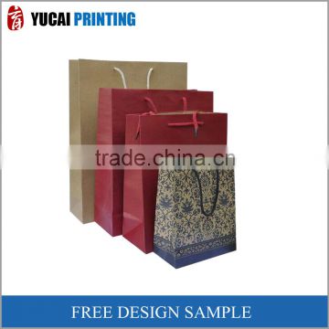 Customizable creative paper bag gift shopping bag