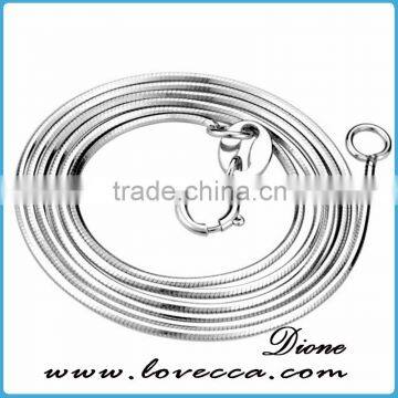 Guangzhou Market Popular Wholesale 925s sterling silver snake chain