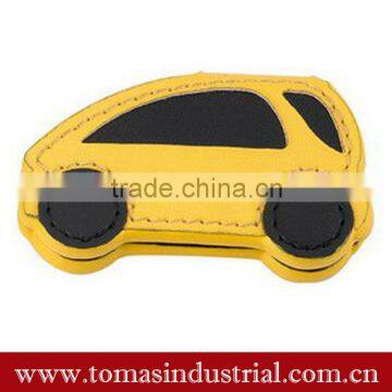 Gadget Car Shape PU Name Card Clip