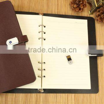 Shenzhen Factory Custom Business Paper Notebook With USB photo-4