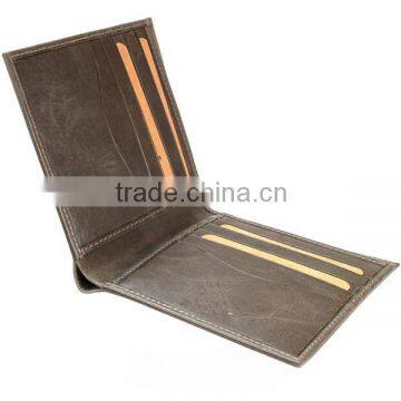 Promotional Soft Genuine Leather Men Rfid Wallet Slim cc Holders photo-6