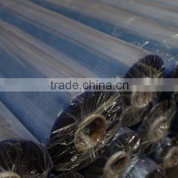 thickness 0.08mm clear pvc film and Soft Hardness film