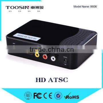 Accept OEM Order & Digital TV HD DVB Transmitter MPEG4 Receiver ATSC Set Top Box for North America photo-2