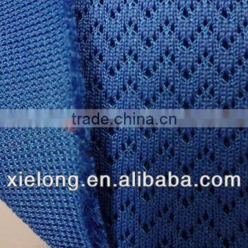 Blue breathable 3d air fabric mesh for outdoor