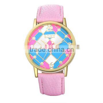 Import china goods pink watches wrist watch