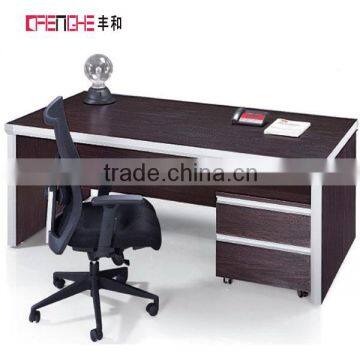 Cheap price line shape table top office executive desk for sale