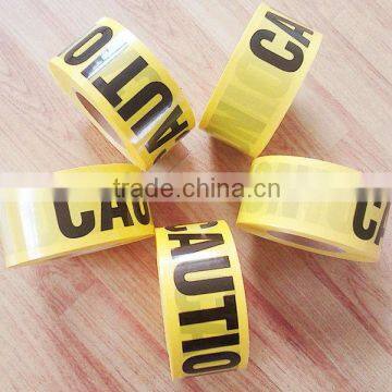 Safety warning caution tape