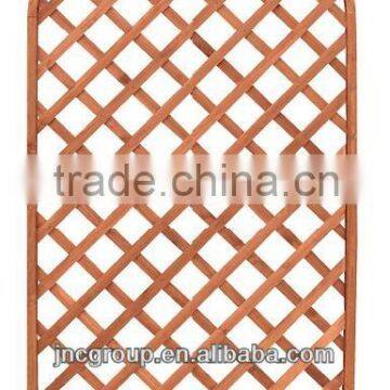 New design wooden lattice fence in garden made in China