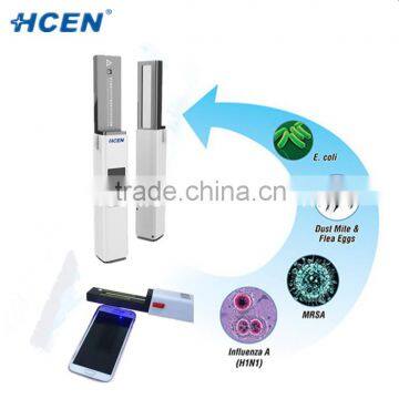 HCEN 2016 New Products UV C Germicidal Portable UV Sterilizer