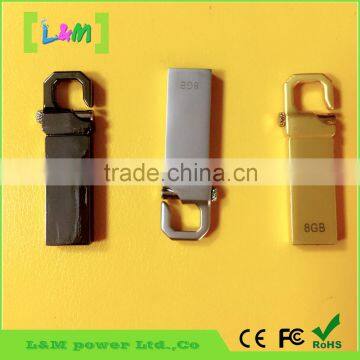 2015 new popularstyle metal usb flash drive key shape usb flash drive