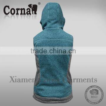 2015 New Arrival Durable Comfortable Casual Hooded Sleeveless Vest photo-2