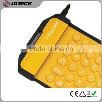 Hot Selling 79 Keys USB Silicone Rubber Keyboard Purple From Keyboard Manufacturer photo-4