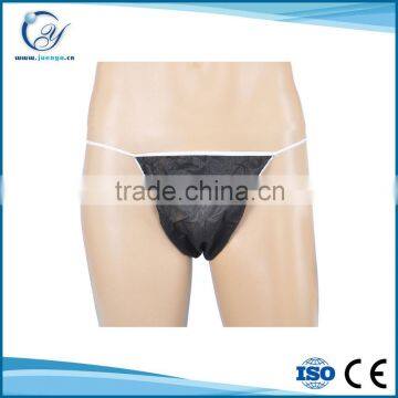 Men disposable g-string for spray and tanning