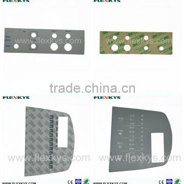 Pillow Embossed High Quality Graphic Overlay for Membrane Control Panel photo-3