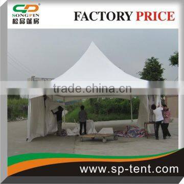 5x5 Professional Aluminum Frame Fire Retardant 16 Person Small Canopy Tent for Sale