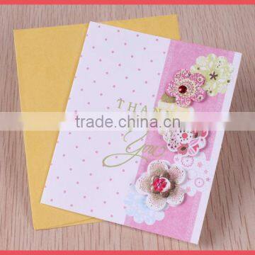 new design handmade thank you cards wholesale