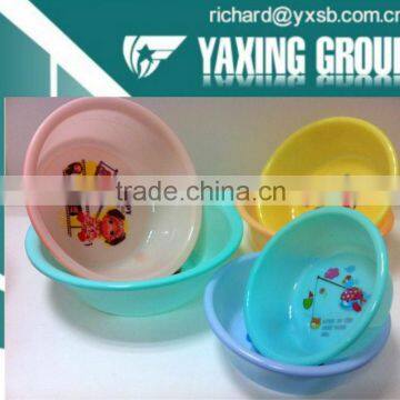 round plastic basin,plastic bowl,round basin