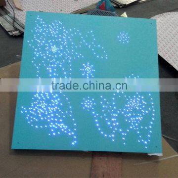 sparkle starry sky ceiling fiber optic light giving the effects of sky star & shooting star