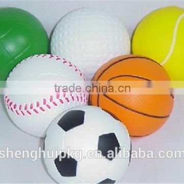 Factory wholesales Mini Football Stress Ball/Mini Basketball Stress Ball/Mini Tennisl Stress Ball