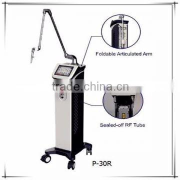 High Tech Scars Removal Laser 0.1-2.6mm Equipment Co2 Fractional From Factory 10600nm