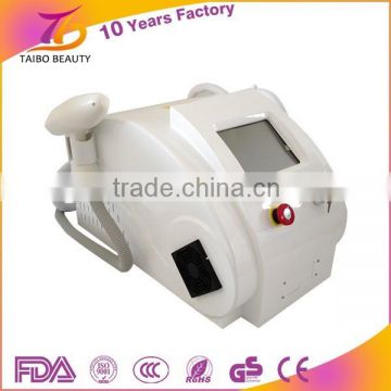 2015 New !!! Portable multifunctional beauty machine SHR hair removal+laser tatoo removal+ipl skin rejuvenation