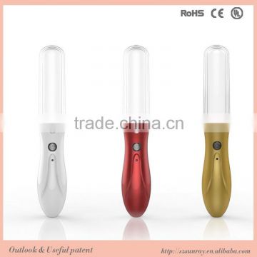 Portable device handy ion massager ion beauty instrument skin warming device